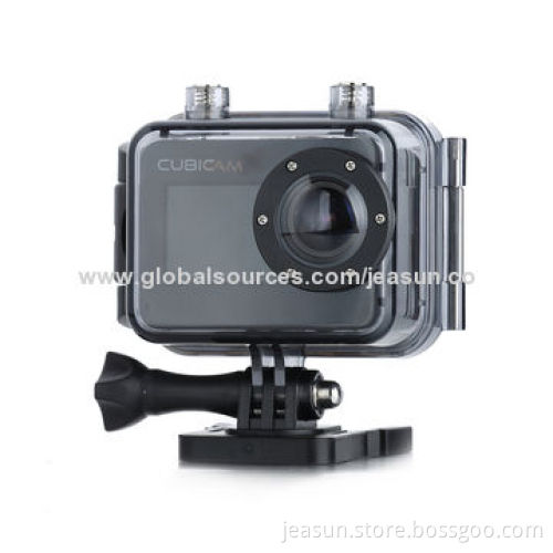 Real 1,080P Full HD Waterproof Action Sports Camera with Remote Controller